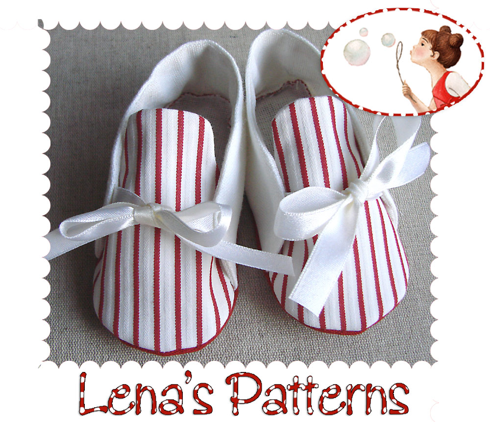 Sailor Baby Shoes Sewing Pattern - Pdf - Diy - Newborn To 24 Months